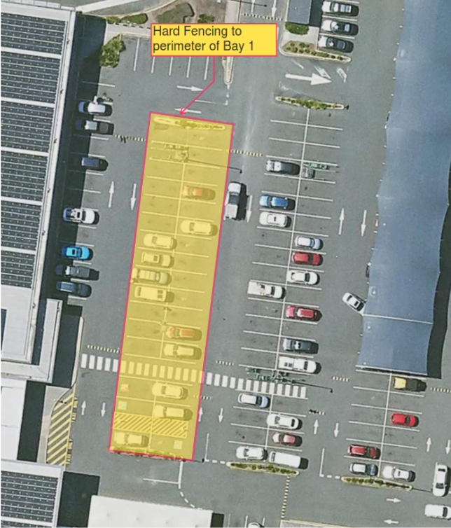 New car park shade